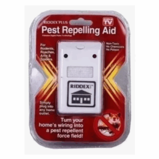Repelente Plagas Riddex Ultrasónico Insectos Roedores