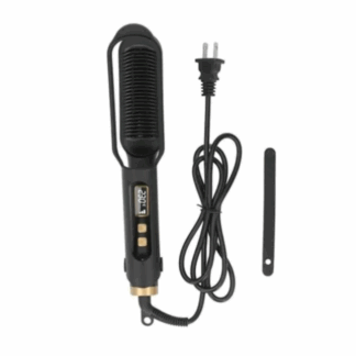 Cepillo Para Alisar El Cabello Con Iones Negativos, Negro