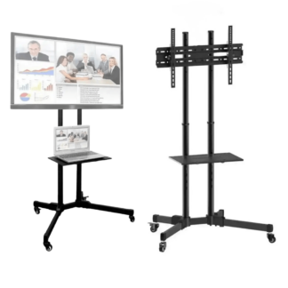 Soporte TV Móvil Profesional 32” a 70” Con Ruedas 50kg Alta Resistencia