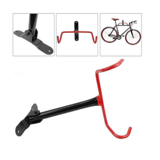 SOPORTE BICICLETA PARED 30KG PLEGABLE 🔥 ACERO REFORZADO