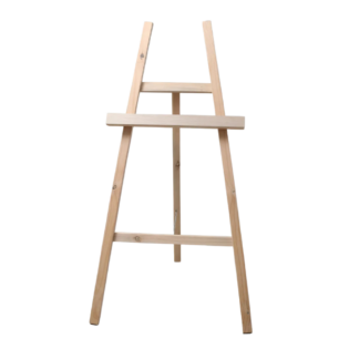 Caballete Trípode Madera Pino Profesional 100 cm x 60 cm