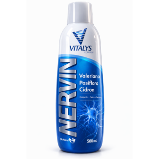 Nervin Vitalys 500ml Valeriana Pasiflora Cedrón Bienestar y Relajación