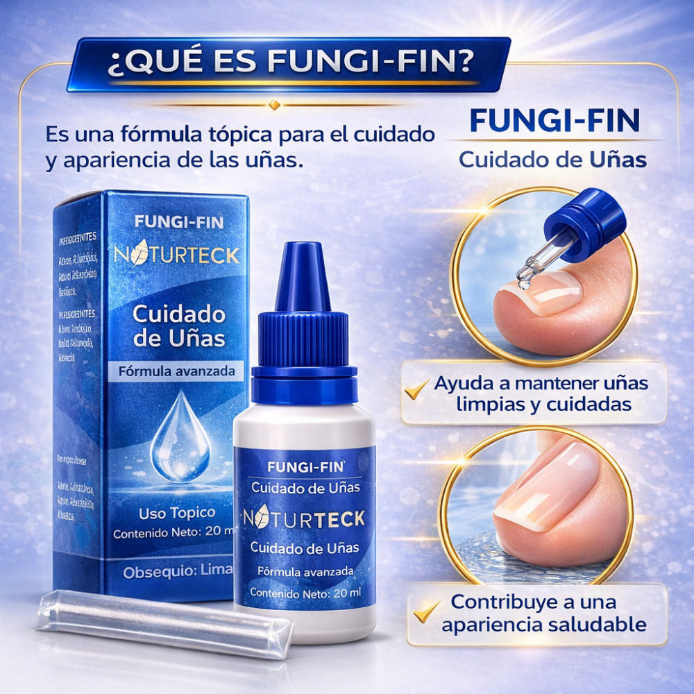 Gotas para Cuidado de Uñas Fungi Fin Uso Tópico 20ml - Image 2