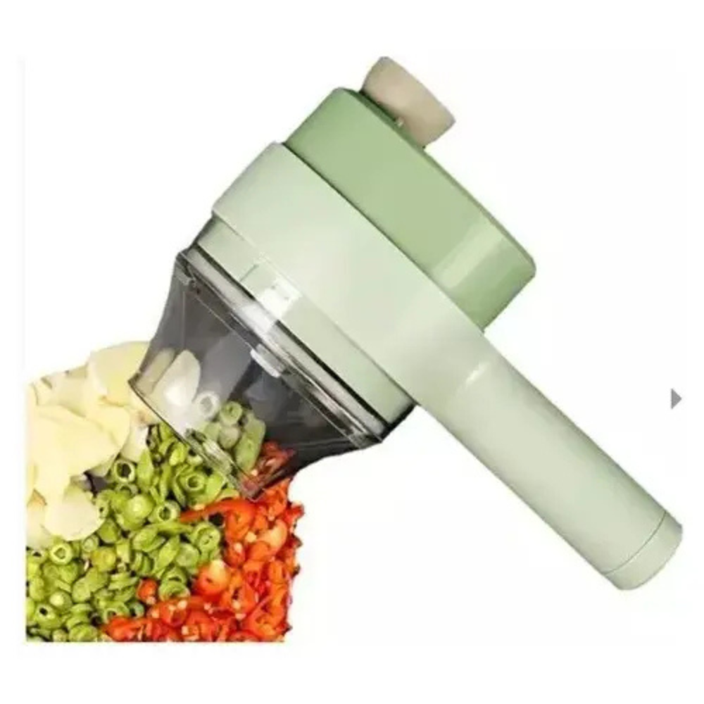 Cortador Eléctrico De Verduras 4 En 1 Multifuncional | Pica, Tritura, Lava y Procesa Alimentos En Segundos - Image 2