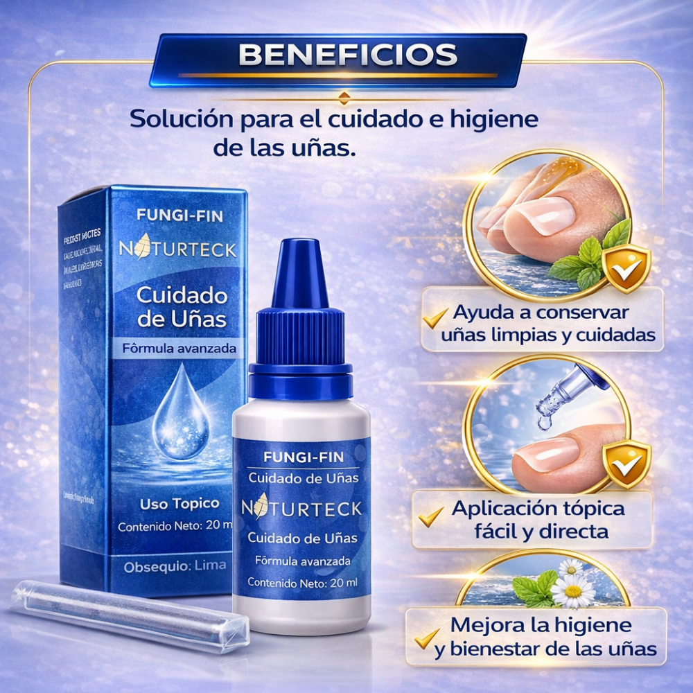Gotas para Cuidado de Uñas Fungi Fin Uso Tópico 20ml - Image 5