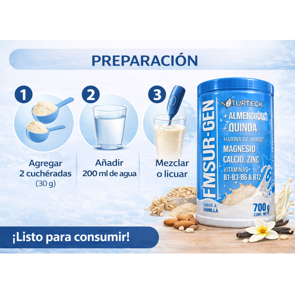 Bebida Nutricional ENSUR GEN Con Proteína Avena Quinoa Vitaminas 700 g - Image 5