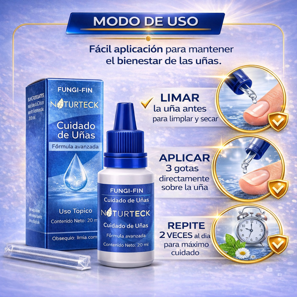 Gotas para Cuidado de Uñas Fungi Fin Uso Tópico 20ml - Image 7