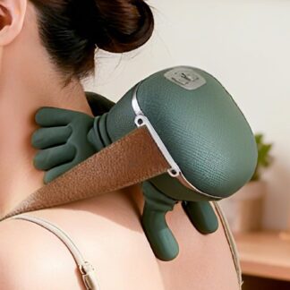 Masajeador Portátil de Cuello y Hombros con Calor | Recargable, Compacto y Fácil de Usar
