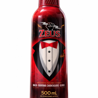 Señor Zeus Bebida Nutricional Para Hombres 500 ml con Maca Guaraná Chontaduro y Boro