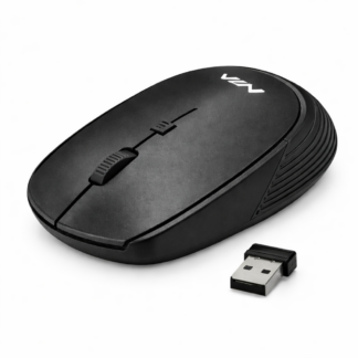 Mouse Inalámbrico 2.4G + Bluetooth 5.0 1600 DPI Ergonómico con Pila AA PC Laptop