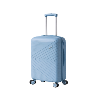 Maleta Cabina 10 Kg Rígida Antigolpes Equipaje Mano Ruedas Azul Claro