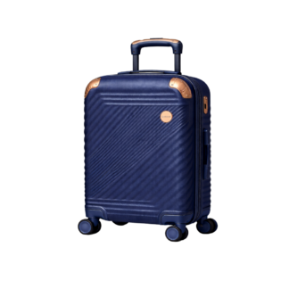 Maleta Cabina 10kg Alta Resistencia Equipaje Mano Candado Color Azul Marino