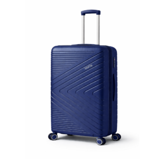 Maleta Grande 23 Kg Rígida Antigolpes Ruedas 360 Candado Tsa Color Azul Oscuro