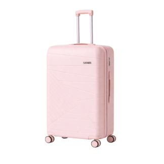 Maleta Grande 23 Kg Rígida Antigolpes Ruedas 360 Candado Tsa Color rosa Palido