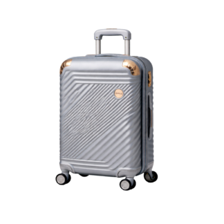 Maleta Cabina 10kg Alta Resistencia Equipaje Mano Candado Color Plateada