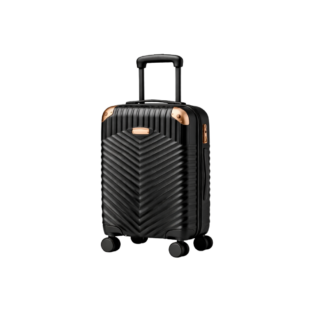 Maleta Cabina 10kg Alta Resistencia Equipaje Mano Candado Color Negro