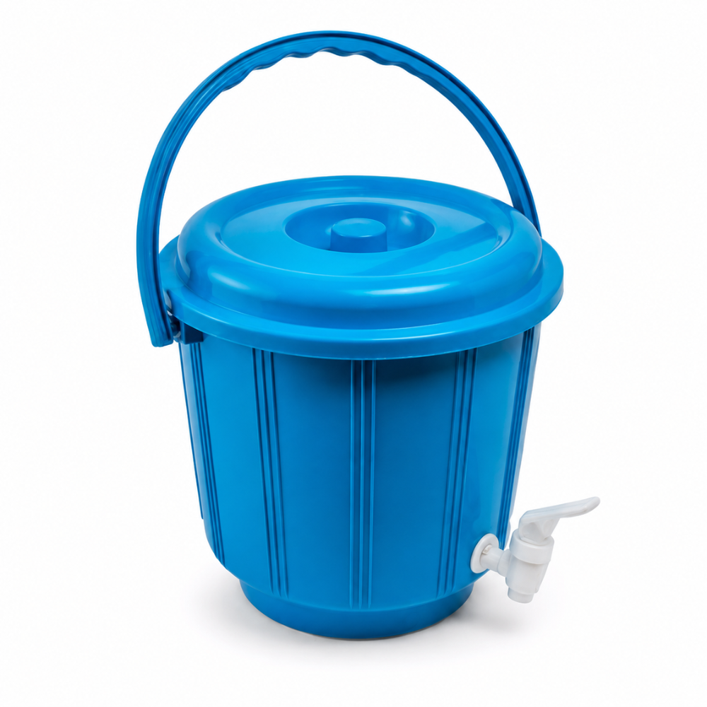 Hielera Plus 4.5 Litros Con Grifo Dispensador Para Bebidas Frías Azul