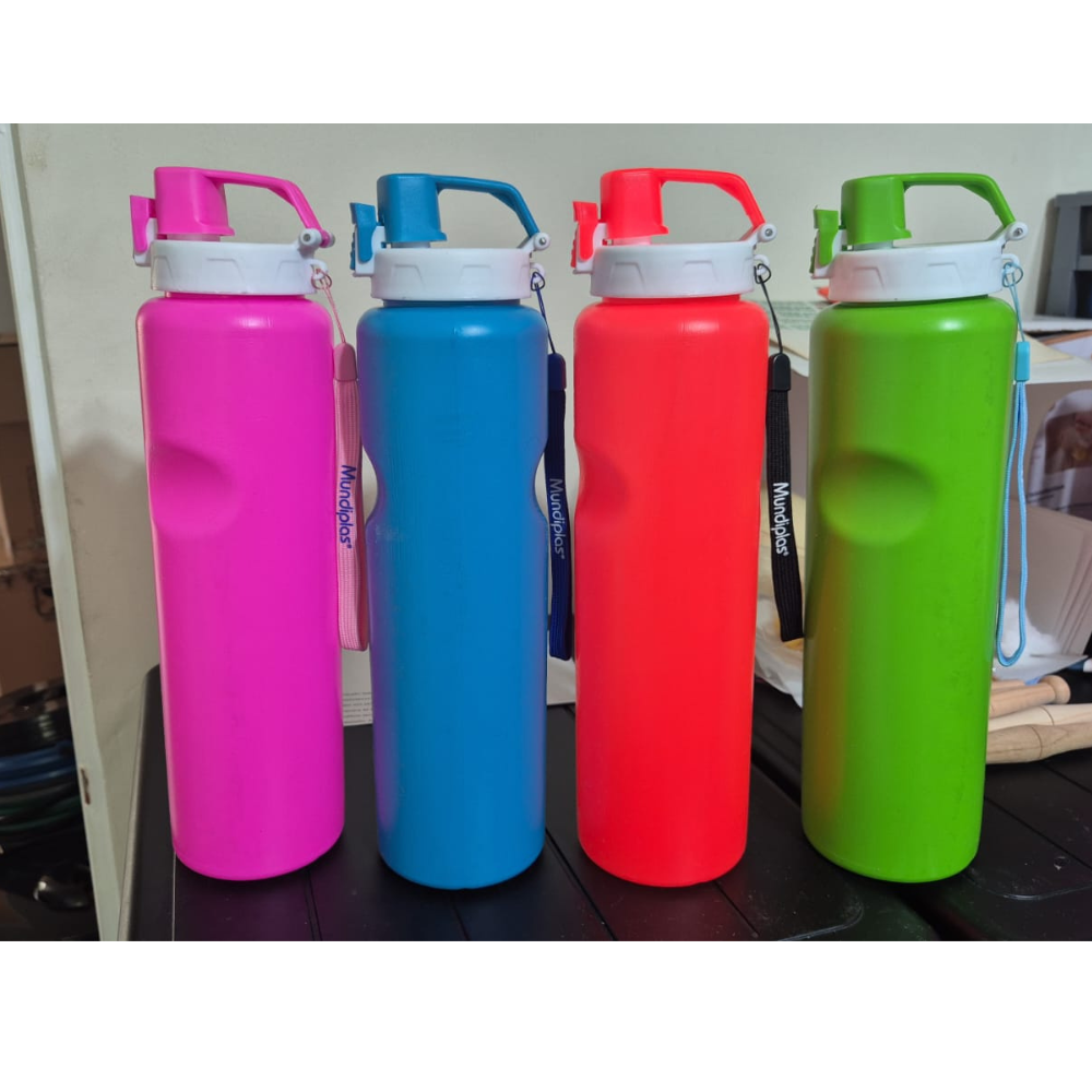 Termo Gym Deportivo 1200 Ml Botella Reutilizable con Asa y Correa Libre BPA - Image 3