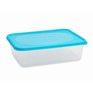Recipiente Amanecer 8 Litros Con Tapa Organizadora Multiusos Transparente
