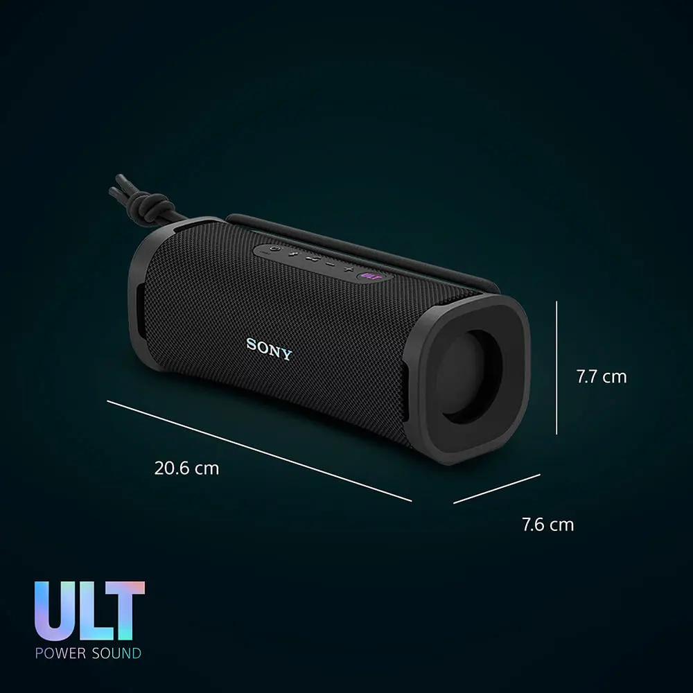 PARLANTE BLUETOOTH SONY ULT FIELD 1 SRS-ULT10 ORIGINAL IP67 RESISTENTE AL AGUA BAJOS POTENTES ULT POWER SOUND 12H BATERÍA NEGRO - Image 8