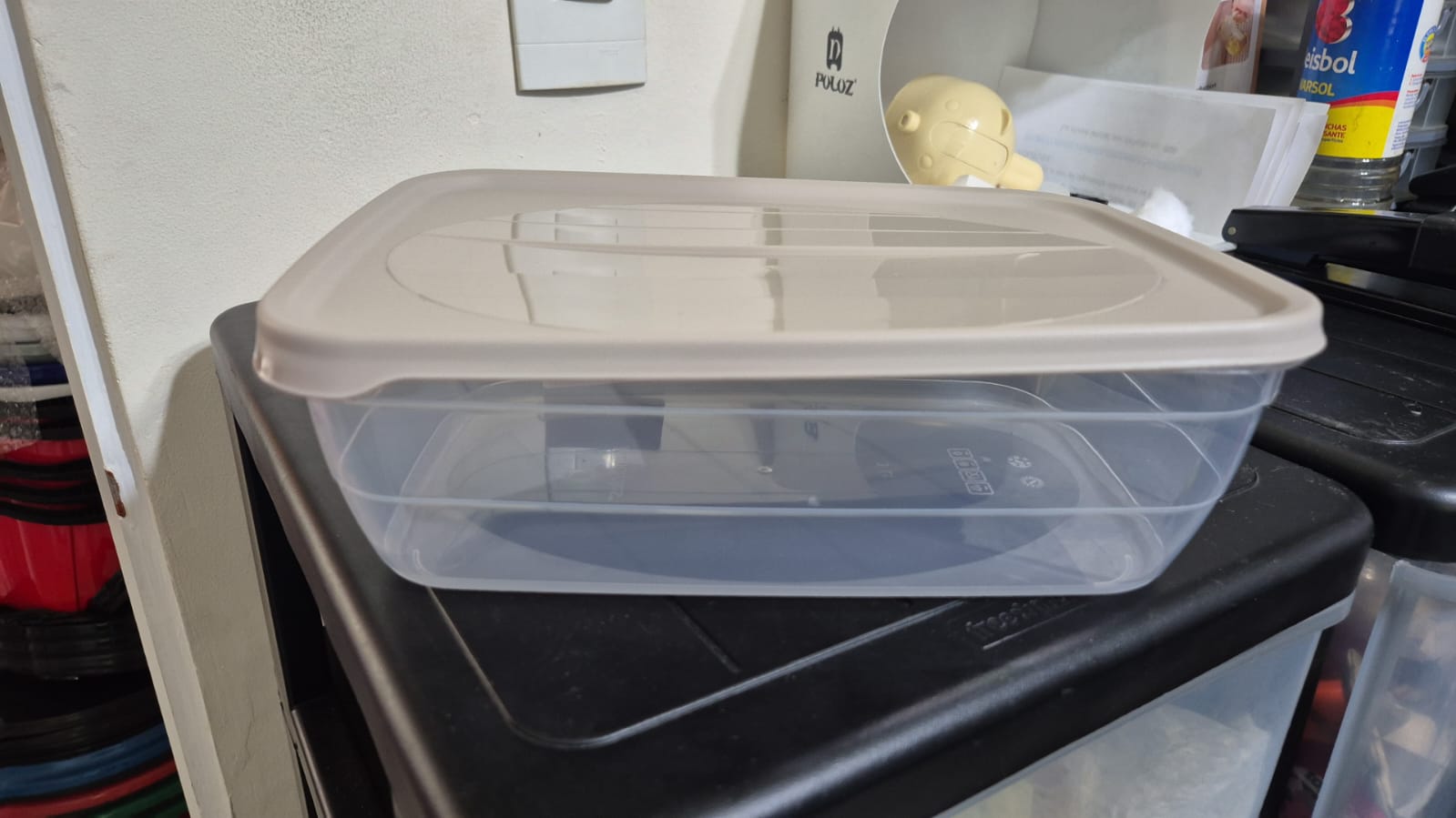 Recipiente Hermético Plástico 3 Litros Con Tapa Ideal Para Alimentos Cocina - Image 8