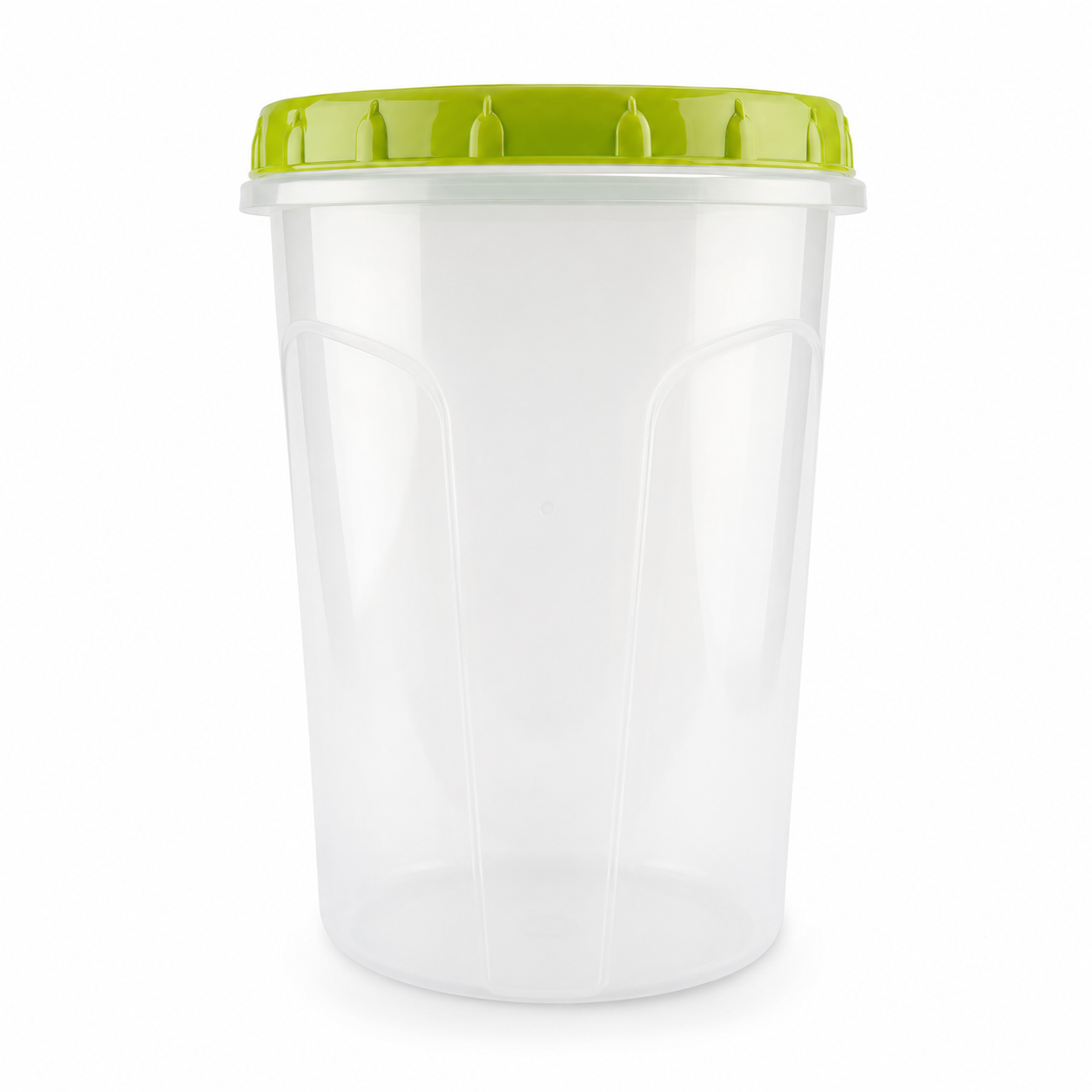 Recipiente Redondo Hermético 5000 ml Plástico Resistente Organizador Cocina
