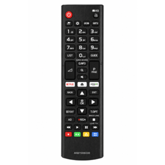 Control Remoto Para LG Smart TV AKB75095308 Netflix Pilas AAA Reemplazo