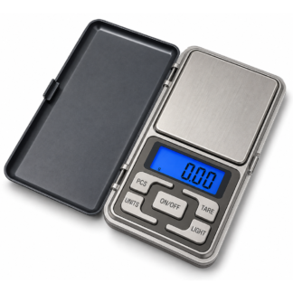 Báscula Digital De Bolsillo 500g 0.1g Gramera Portátil LCD Tara Conteo PCS
