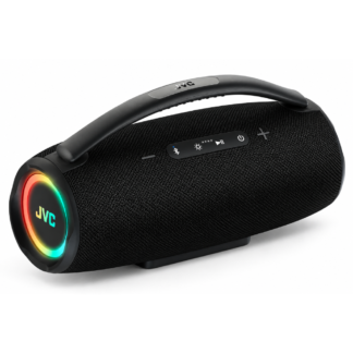 Parlante Bluetooth JVC 80W Portátil IPX6 Luz Ambiental Bluetooth 5.3 Con Luz RGB