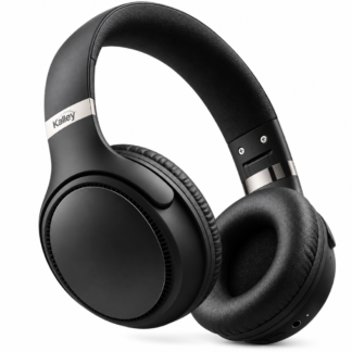 Audífonos Kalley K-AN1 Bluetooth Inalámbricos On Ear Negros 55 Horas MicroSD