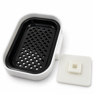 Jabonera De Pared Adhesiva Con Bandeja Drenante Para Baño Y Cocina
