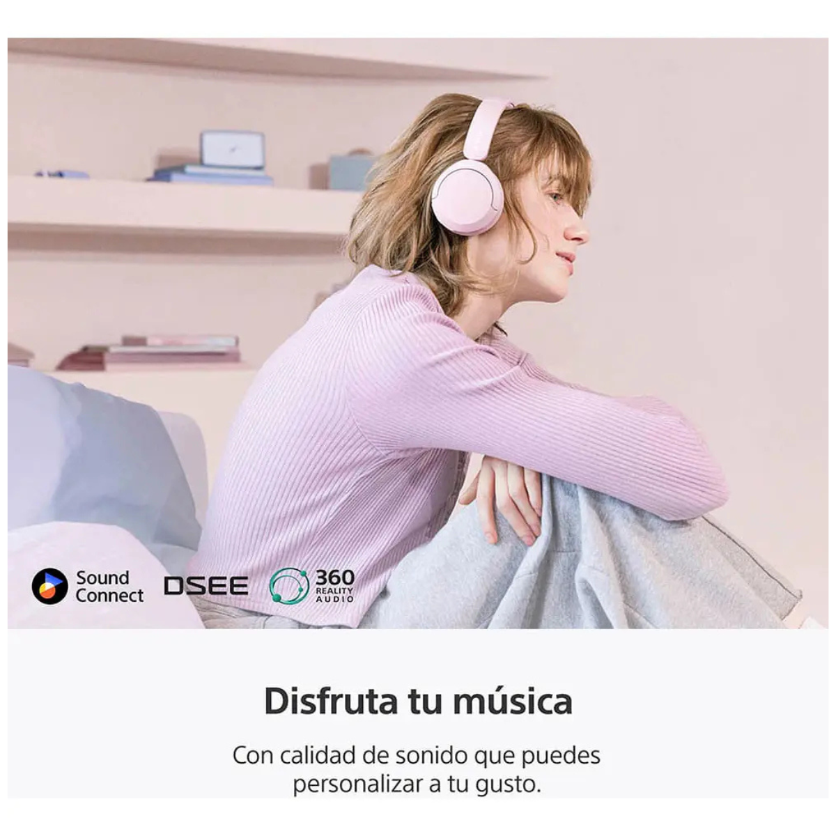 Audífonos Sony WH-CH520 Bluetooth Inalámbricos Diadema Batería Hasta 50 Horas - Image 22