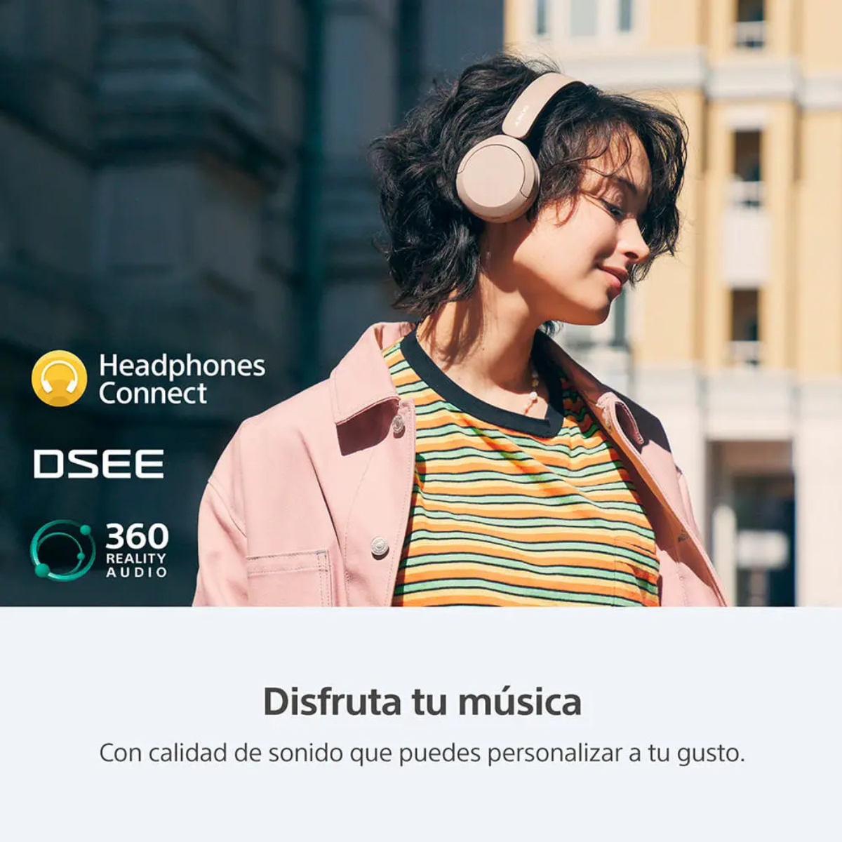 Audífonos Sony WH-CH520 Bluetooth Inalámbricos Diadema Batería Hasta 50 Horas - Image 27